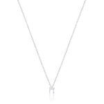 Gold and Diamond Hebrew Initial Necklace