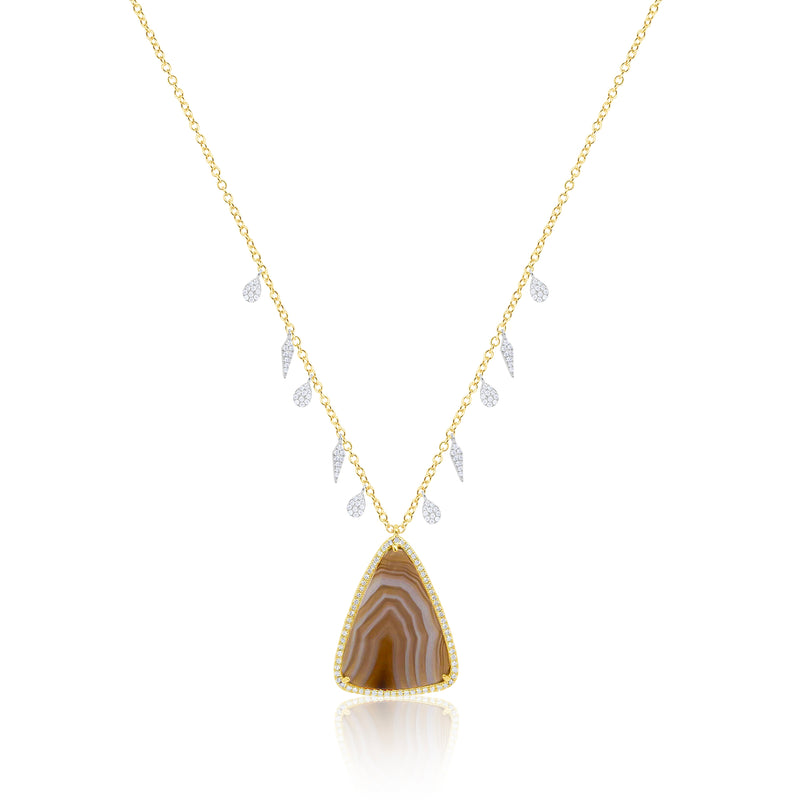 One of a Kind Brown Amazonite Necklace