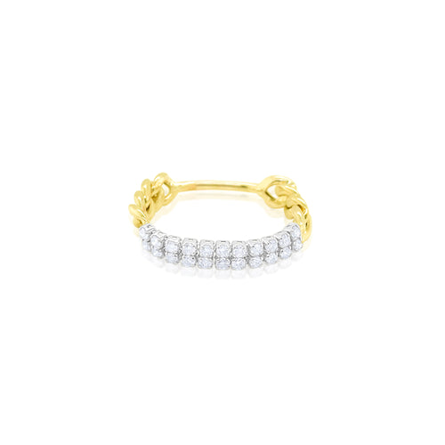 14kt Yellow Gold Diamond Ring
