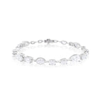 Multi-Stone Lab Tennis Bracelet