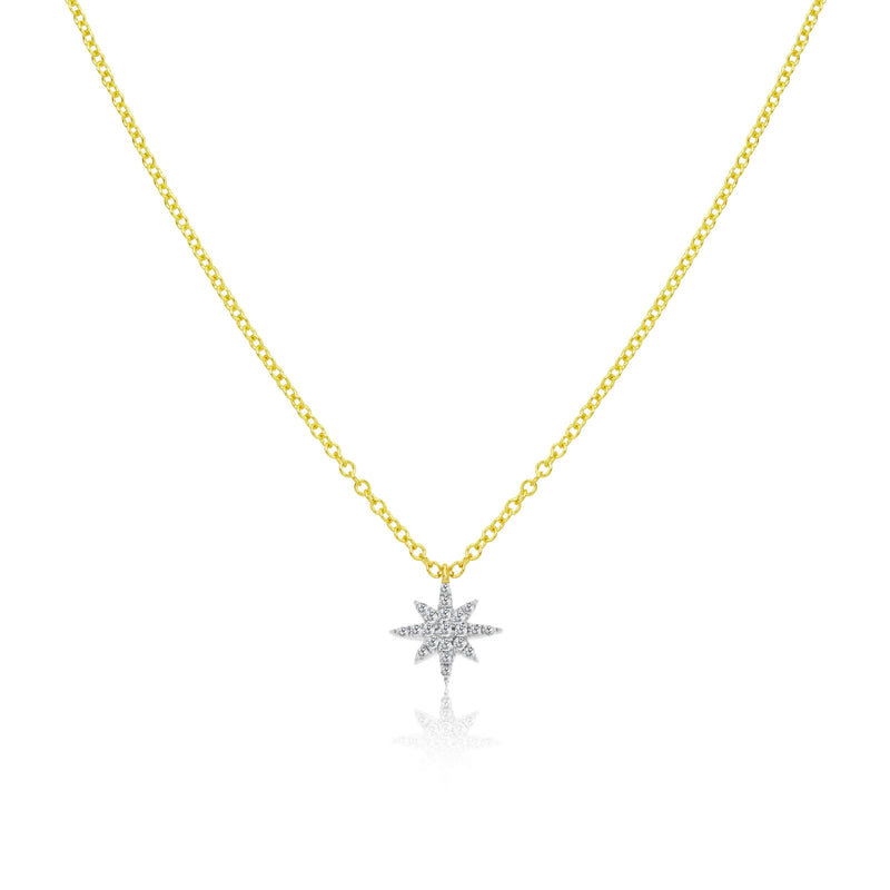 Starburst Diamond Necklace