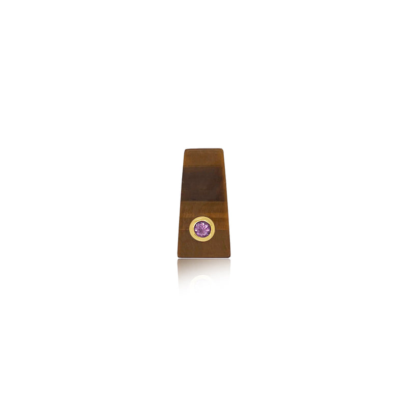 Charm Slider Pink Sapphire