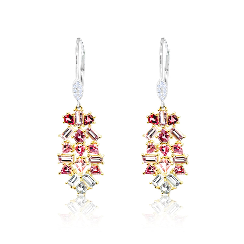 Cluster Dangle Statement Earring