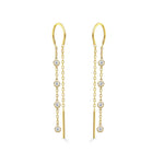 Diamond Chain Earring