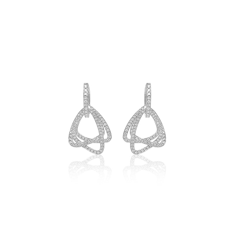 Drop Diamond Encrusted Earrings *ONLINE EXCLUSIVE*