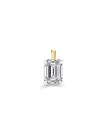 Lab Grown Emerald Cut Charm