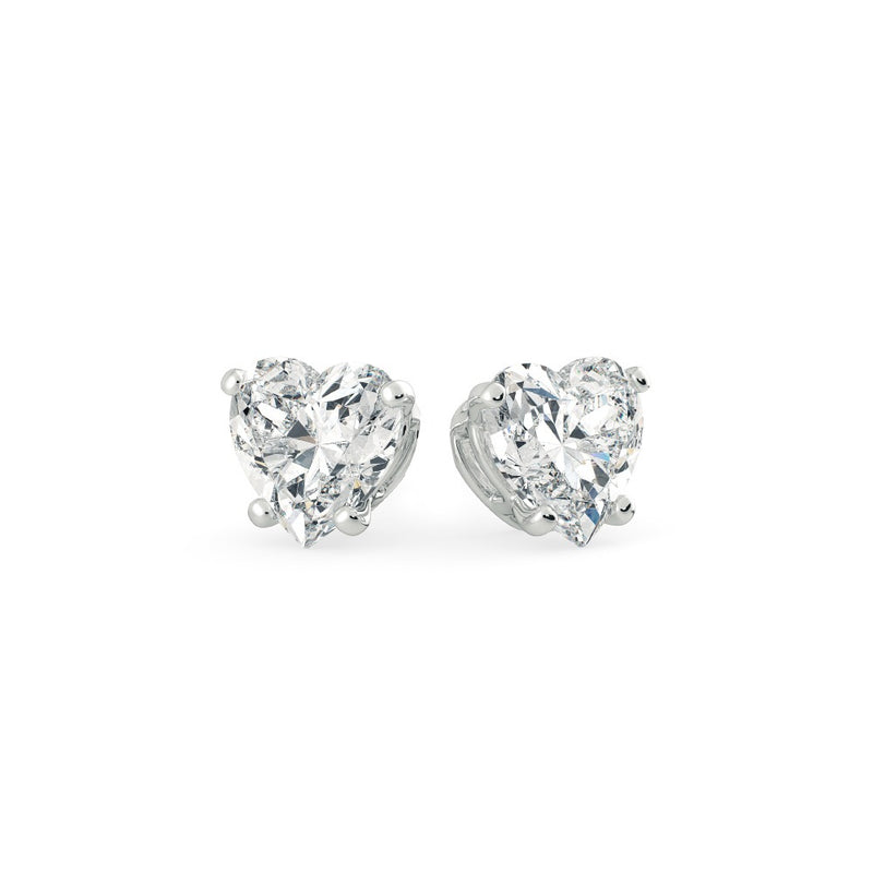 4.02 Heart Shape Studs | Lab Grown Diamond *ONLINE EXCLUSIVE*