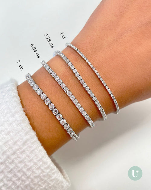 Lab Grown Tennis Bracelet | 10 cts round cut