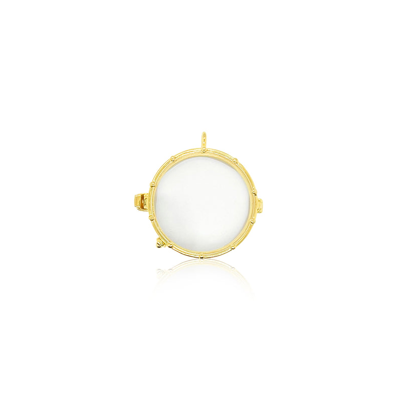 14kt Yellow Gold Round Bouquet Charm