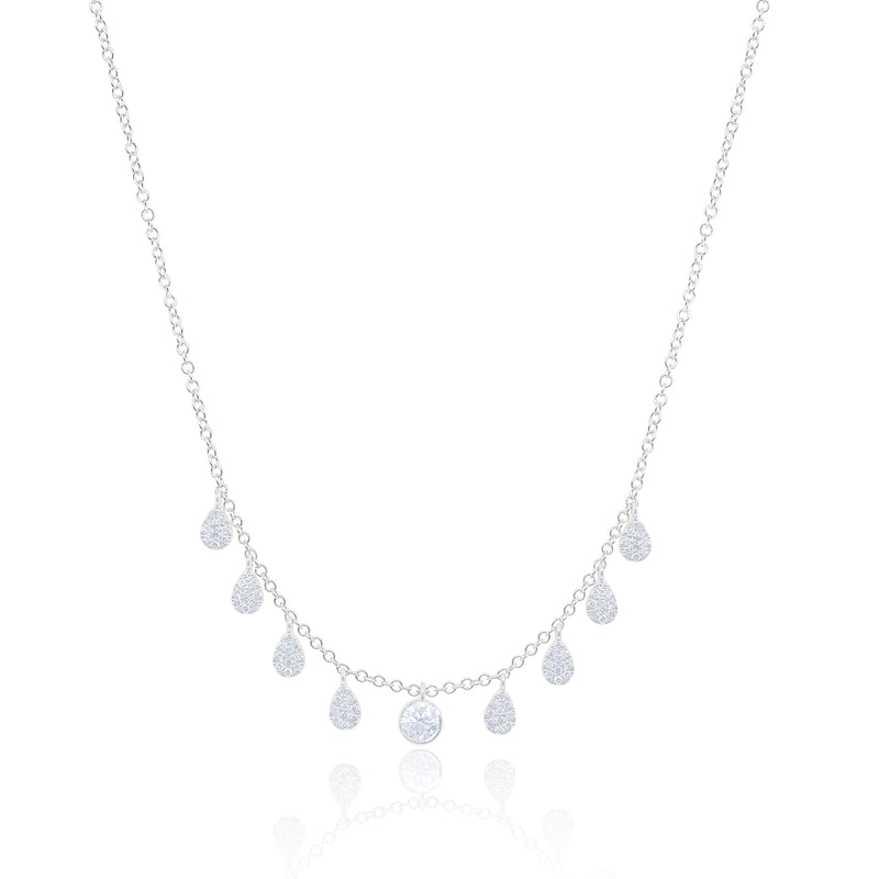 White Gold Diamond Necklace