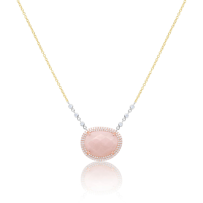 Pink Opal Necklace
