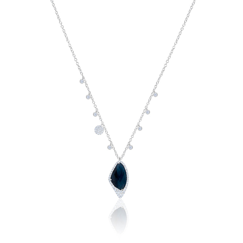 Blue Sapphire Necklace