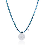Silver and Gold Diamond Disc Ball Chain (ONLINE EXCLUSIVE)