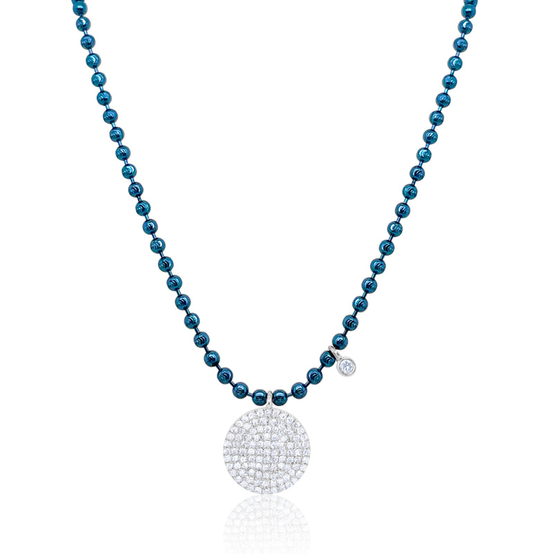 Silver and Gold Diamond Disc Ball Chain (ONLINE EXCLUSIVE)
