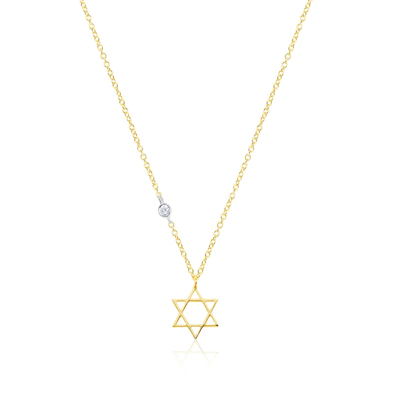 Yellow Gold Star of David (ONline Exclusive)