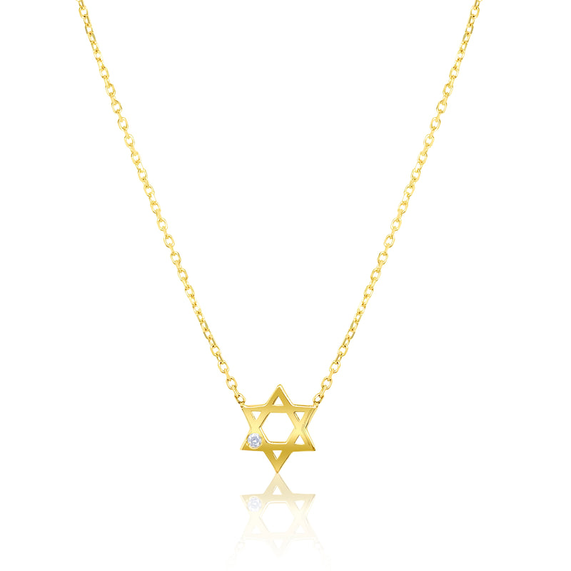 Yellow Gold Star of David (Online Exclusive)