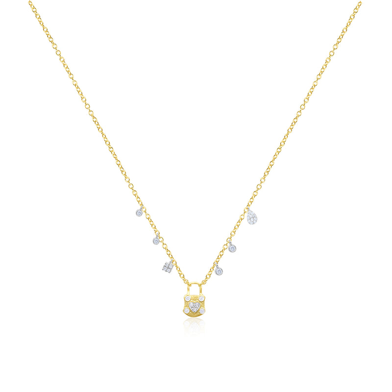 Lock Charm Necklace
