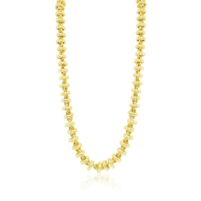 Yellow Gold Rounded Chunky Chain