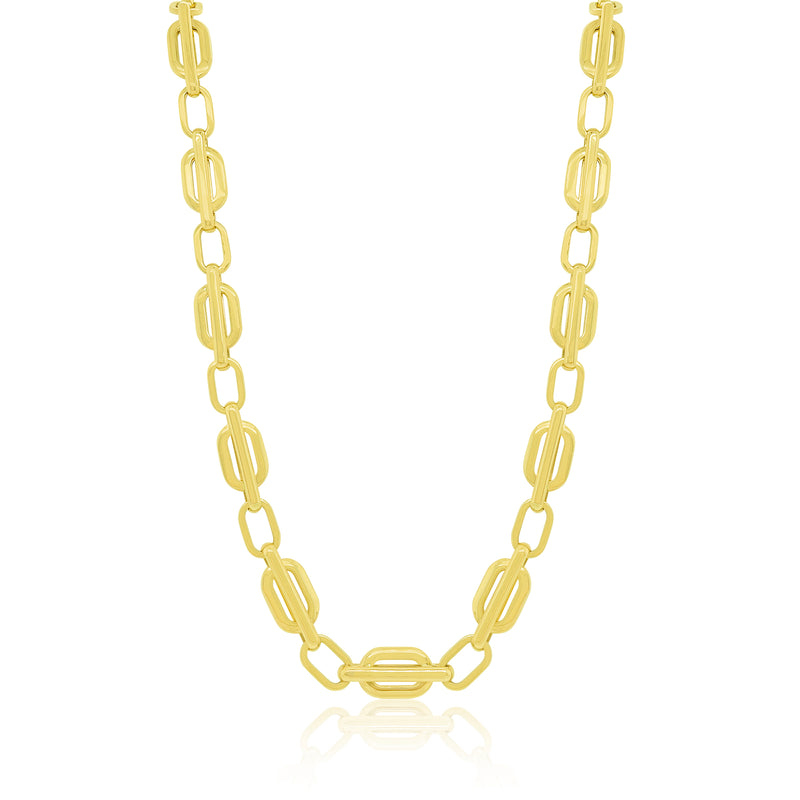 Yellow Gold Fancy Chunky Chain