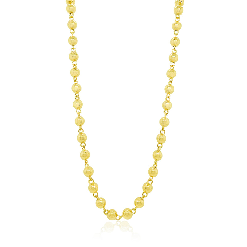Yellow Gold Rosary Chain