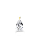 Lab Grown Pear Cut Charm