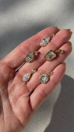 2 carat Lab Grown Oval Cut Bezel Set Charm – Meira T Boutique
