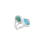 Toi et Moi Lab Diamond Ring
