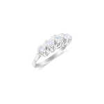 Platinum Diamond Antique Ring