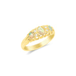 Yellow Gold Opal Antique Ring Stamped in Birmingham