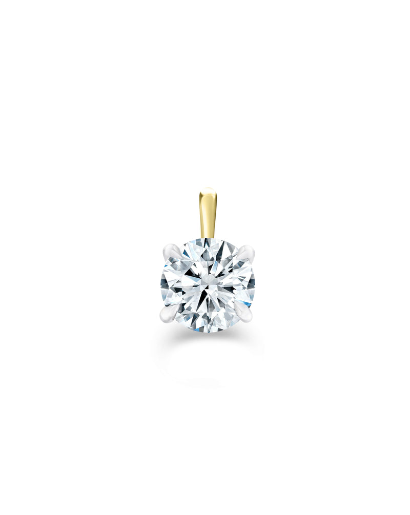 Lab Grown Round Cut Charm