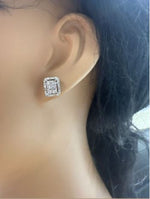 Diamond Illusion Studs