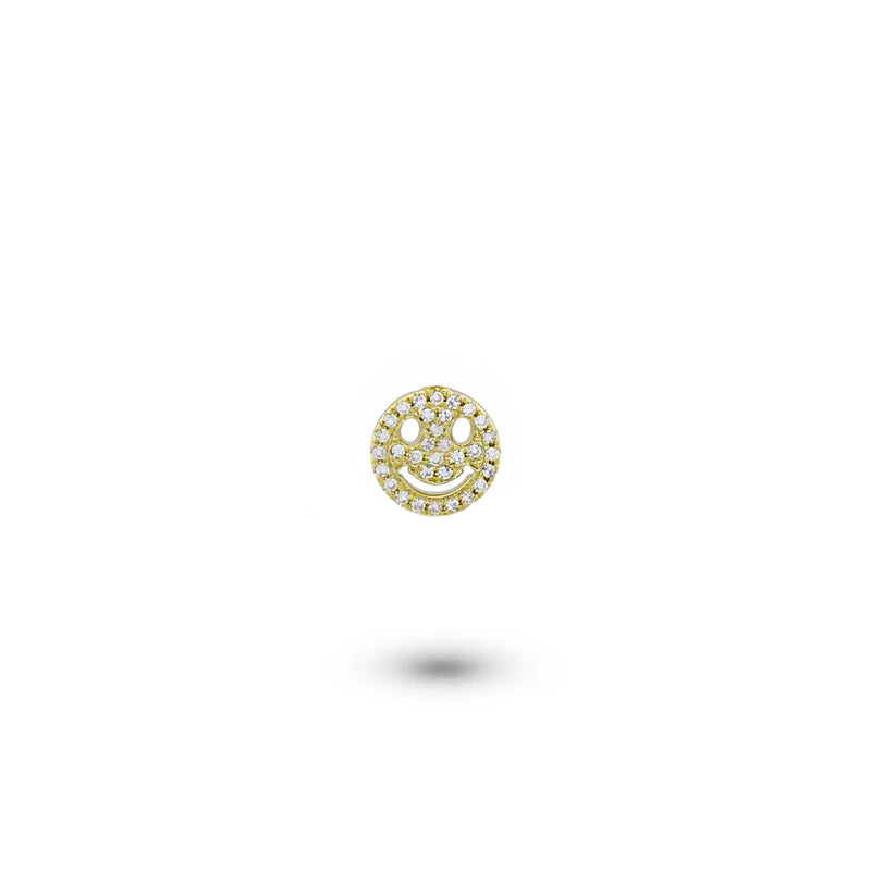 Custom Shaker | Diamond Smiley Charm