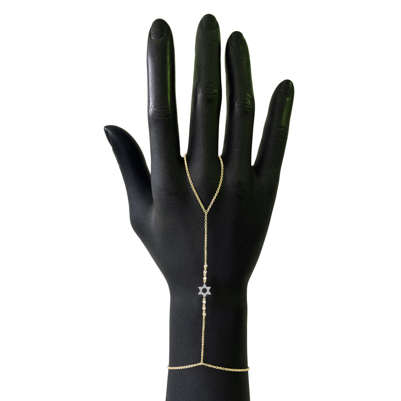 Jewish Star Handchain