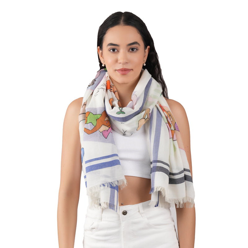 Seaside Day Dream Scarf