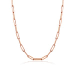 Rose Gold 10mm Chain Necklace