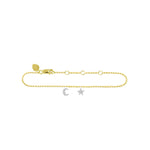 Celestial 14k Gold Anklet