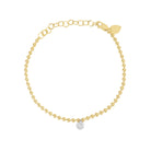 Disk Spot Chain Bracelet