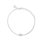 White Gold And Diamond Hamsa Bracelet