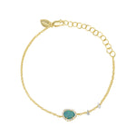 Yellow Gold Signature Opal Bracelet