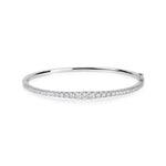 1.6 Carat Graduated Diamond Bangle Bracelet