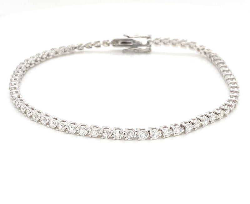 14K Round Diamond Tennis Bracelet – Ascot Diamonds