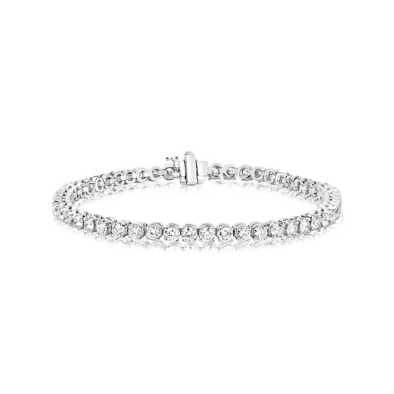 Classic Diamond Tennis Bracelet 4 cts GH SI1