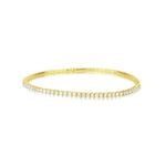 The Drop #11 Yellow Gold Diamond Tennis Bracelet