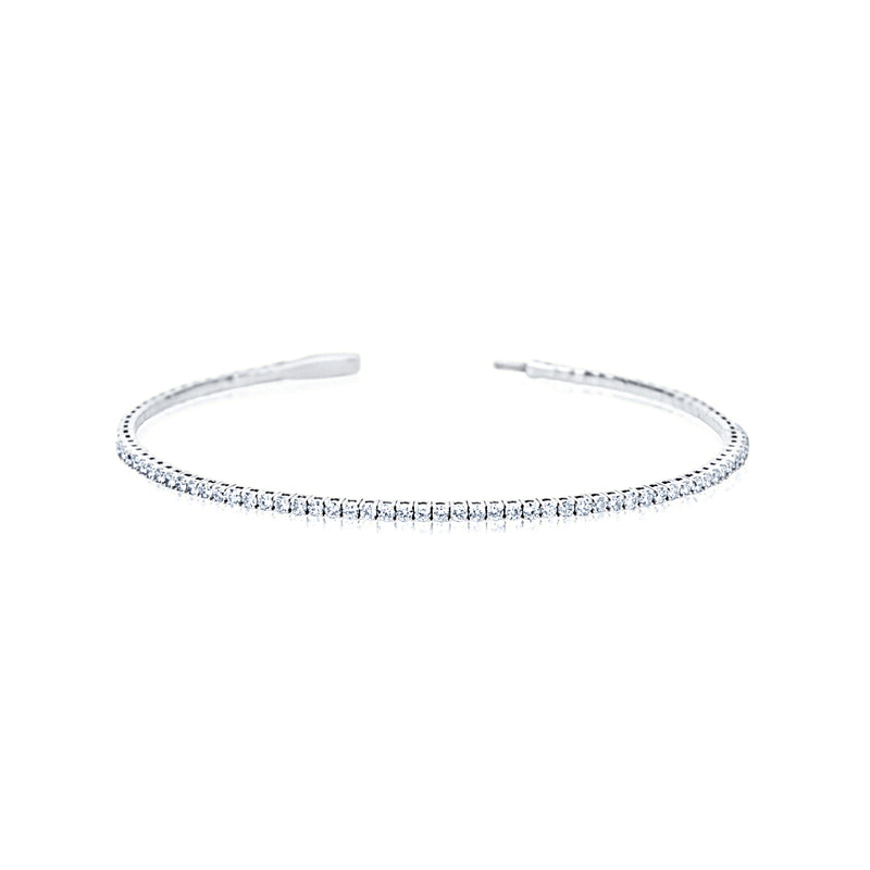 Single Station X Silver Diamond Bracelet | Caviar Lux | LAGOS Jewelry