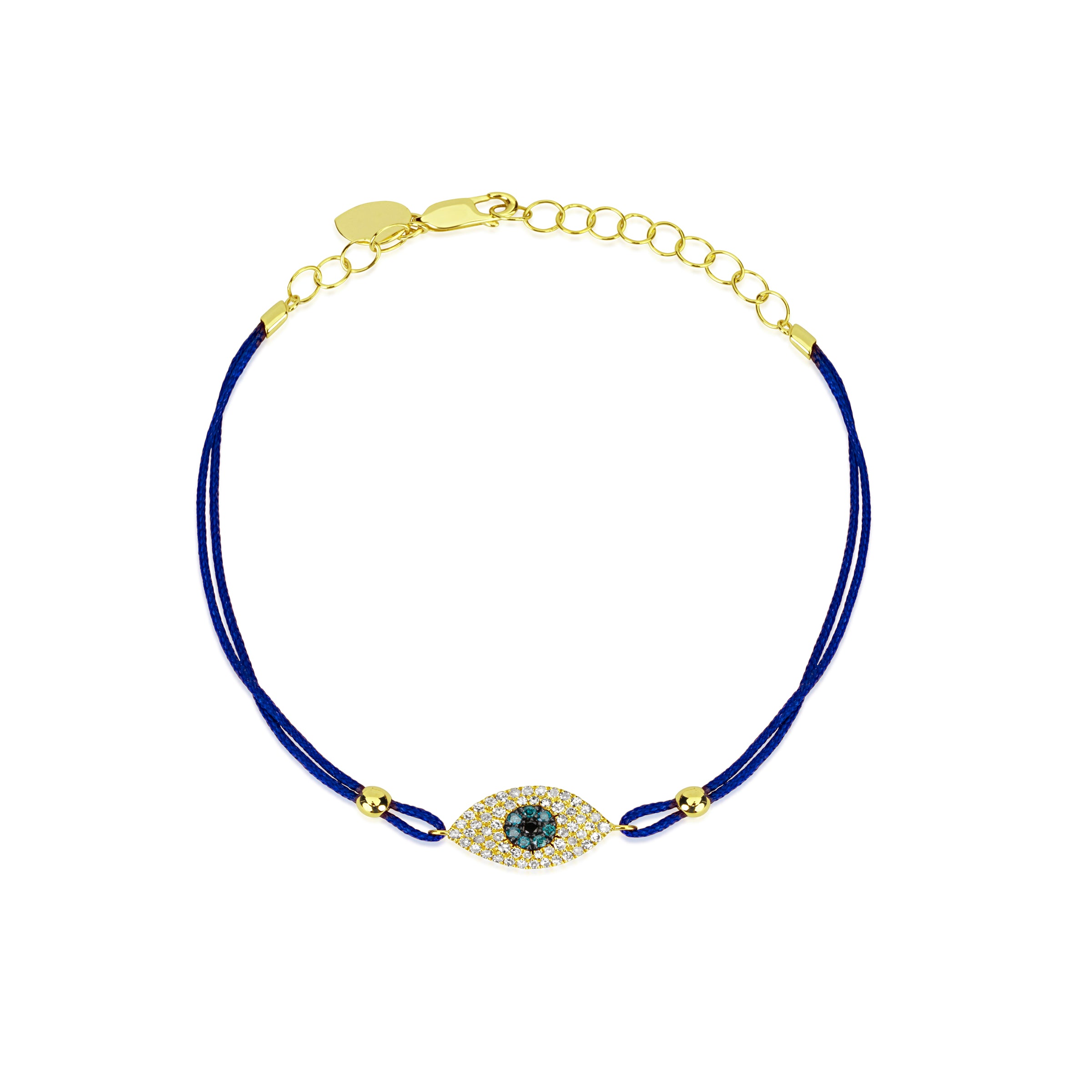 Blue Evil Eye Bracelet Blue String Bracelet