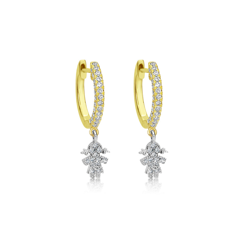 Buy Nilus Collection Stud Earrings Gold for (Baby Girls and Girls and  Women) Online at Best Prices in India - JioMart.