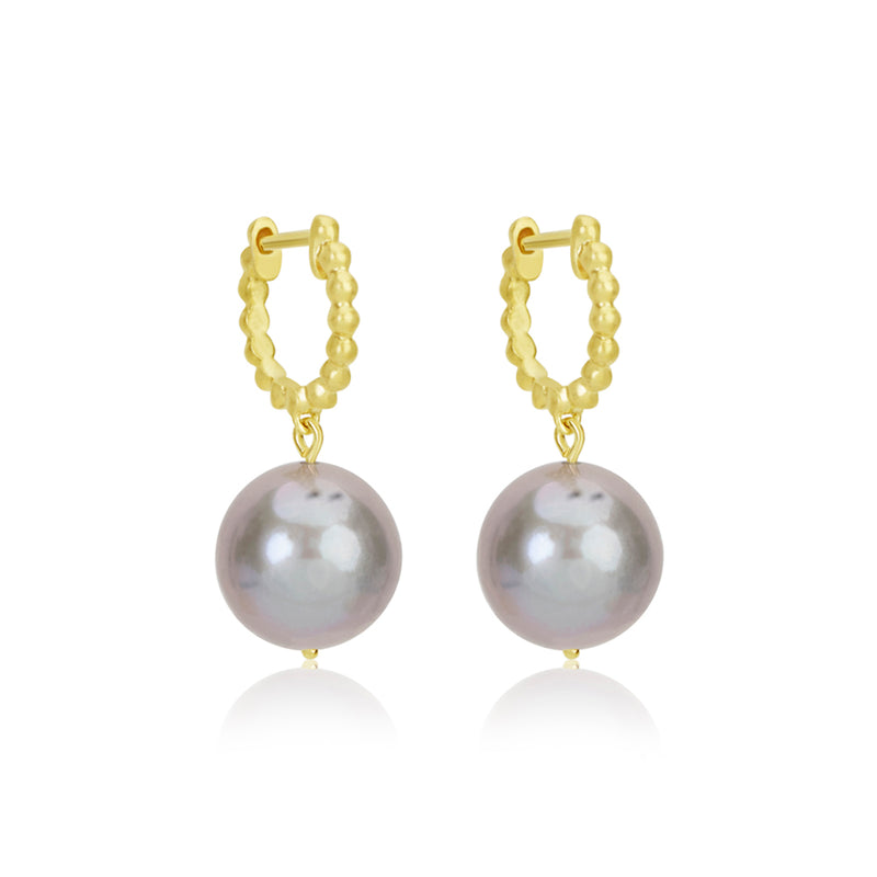 Hydrangea Grey Pearl Earrings – Comerford Collection