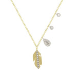 Meira T Signature Leaf Necklace