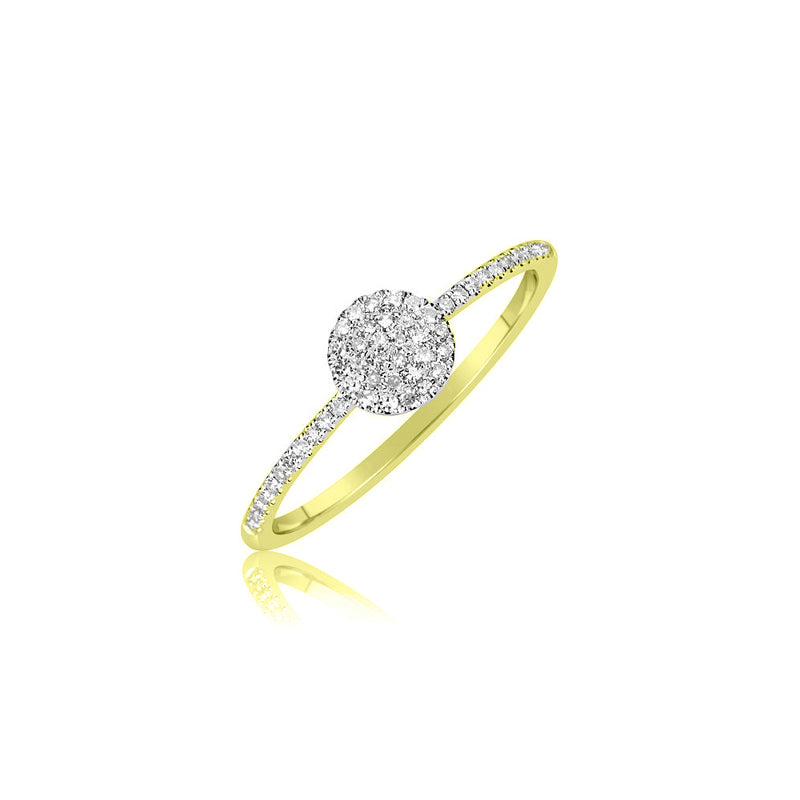 Signature Meira T Pave Disc Ring