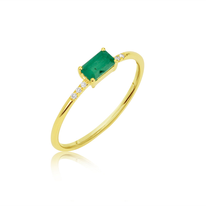 Emerald and Diamond Ring (online exclusive)